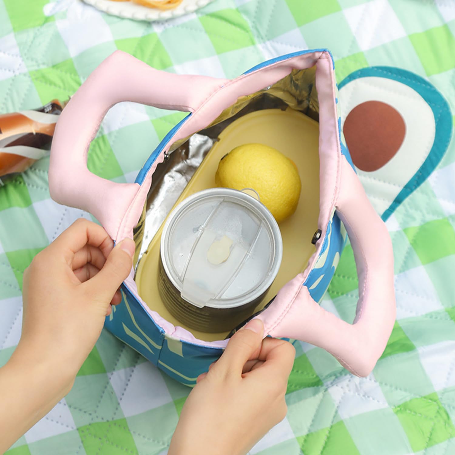 Insulated Lunch Bag for Office, School & Travel