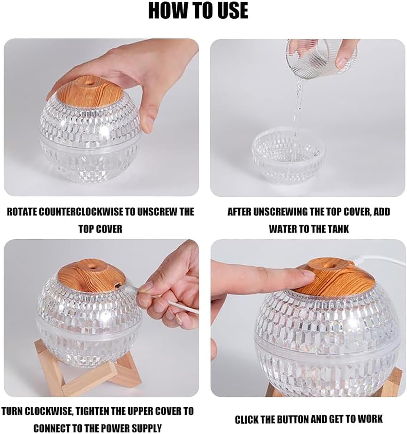 Crystal Ball Mini Humidifier