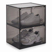 Shoe Storage Organizer Boxes Black