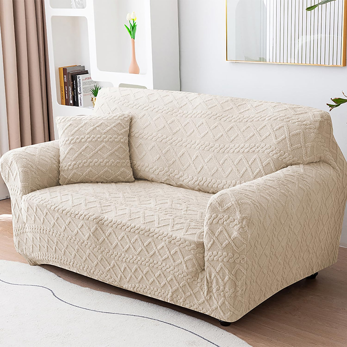 Universal Couch Cover-Beige