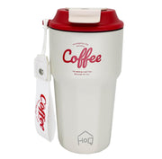 Stainless Steel Coffee Mug, 420 ML Spill Proof Travel Mug with Lid Tumbler
