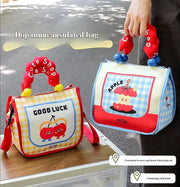 Cute Insulated Lunch Bag for Women, Thermal Lunch Box Bag with Adjustable Strap