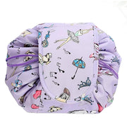 Lazy Cosmetic Bag Drawstring Travel Makeup Bag