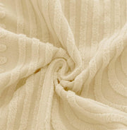 Stretchy Universal Jacquard Waterproof Sapphire Chair Cover (Beige)