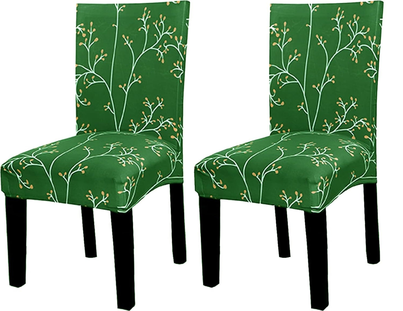 Elastic Chair Cover (Green Branch)