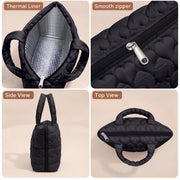 Heart Design Soft Insulated Lunch Bag