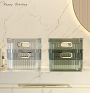 Acrylic Transparent Open Lid Large Decorative Tray