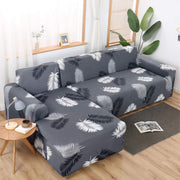 2 Pcs Universal Sectional 140 Gsm Sofa Covers L- Shape (185-230 cm)