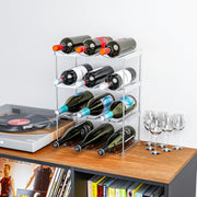 Plastic Tumbler Rack Stackable Water Bottle Organizer