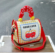 Cute Insulated Lunch Bag for Women, Thermal Lunch Box Bag with Adjustable Strap