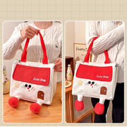 3D Leg Insulated Lunch Bag, Cute Thermal Lunch Tote, Large Capacity Meal Bag