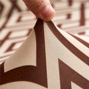 Universal Sofa Couch Cover 140 GSM Sofa Slipcover (Maroon Zigzag)