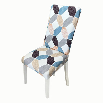 Elastic Chair Cover (White Bamby)
