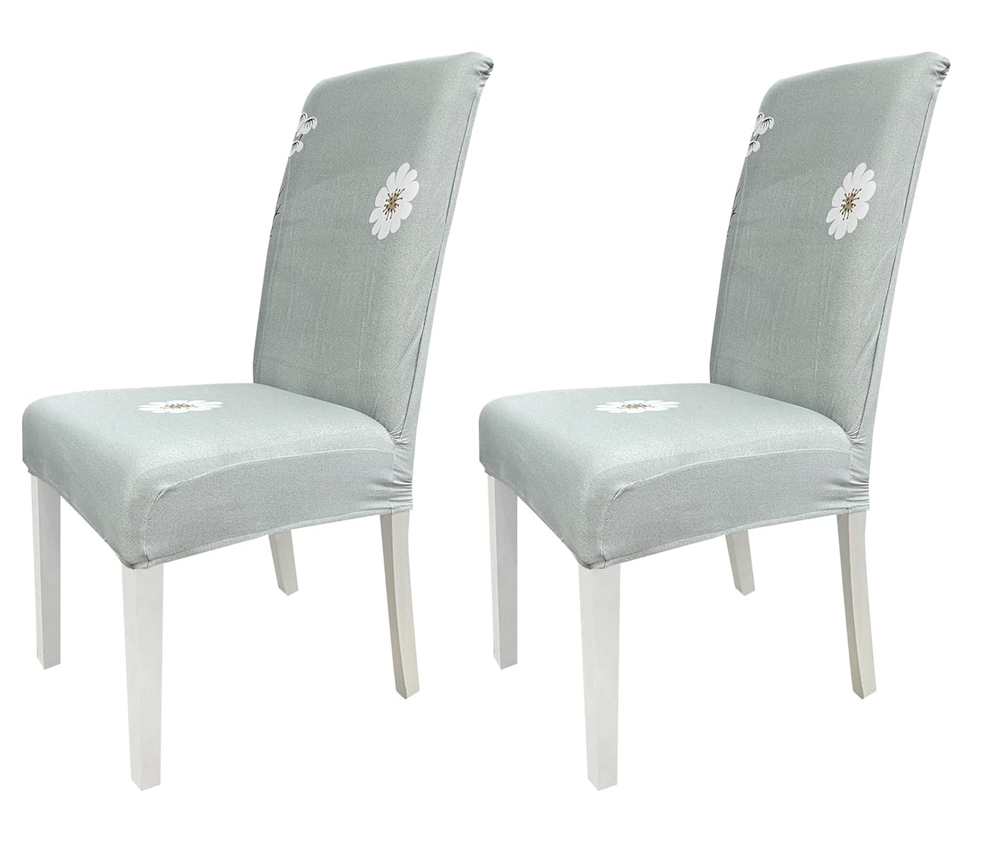 Elastic Chair Cover (Grey Meadow)