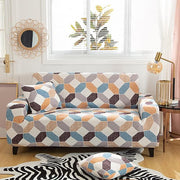 Universal Sofa Cover (White Bamby)
