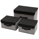 Black Houndstooth