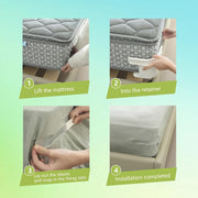 Bed Sheet Holders – Set of 4 Fitted Sheet Corner Locks, Keep Sheets Tight and Secure