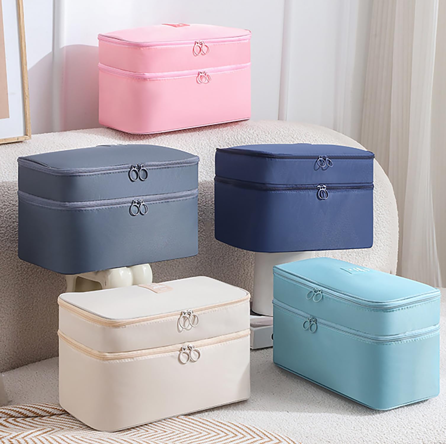 Large Capacity Dual-Layer 3-in-1 Travel Storage Bag