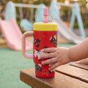 530ML Kids Tumbler Stainless Steel with Handle & Lid