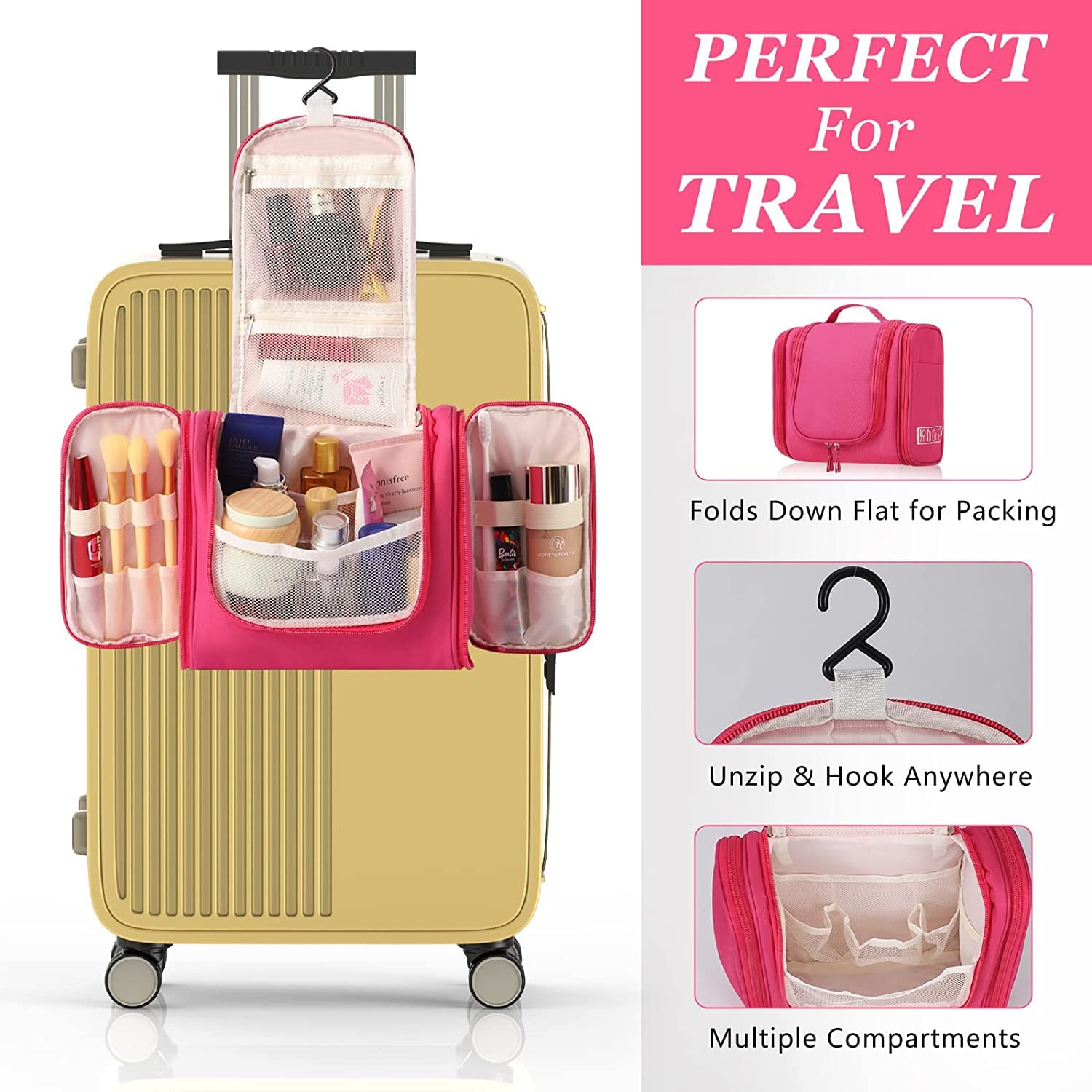 Canvas Travel Toiletry Bag