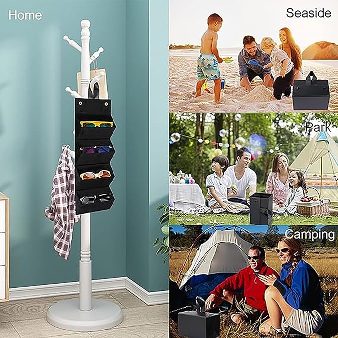 Sunglasses Storage Box, Faux Leather Sunglasses Box