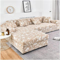 2 Pcs Universal Sectional 140 Gsm Sofa Covers L- Shape (185-230 cm)