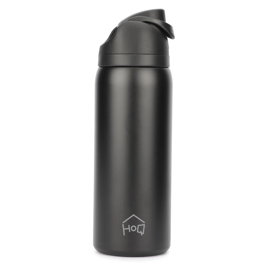 Sippease Insulated Stainless Steel Water Bottle with Straw (950 ML)
