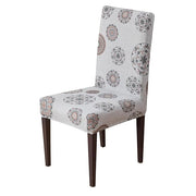 Elastic Chair Cover Stretch Removable Washable (Bronze Chakra)