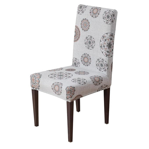 Elastic Chair Cover Stretch Removable Washable (Bronze Chakra)