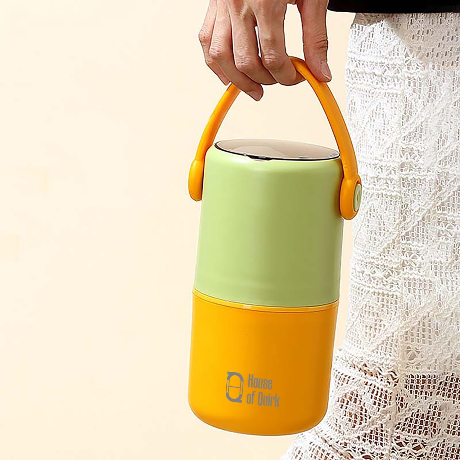 304 Stainless Steel Lunch Box - 820ml Double-Layer
