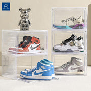 Shoe Storage Organizer Boxes White