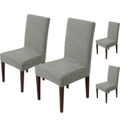 Stretchy Universal Jacquard Waterproof Chair Cover (Dark Grey)