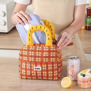 Insulated Lunch Bag with Front Pocket for Men & Women