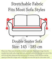 Stretch Bubble Sofa Slipcover (Grey Stripe)