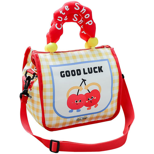 Cute Insulated Lunch Bag for Women, Thermal Lunch Box Bag with Adjustable Strap
