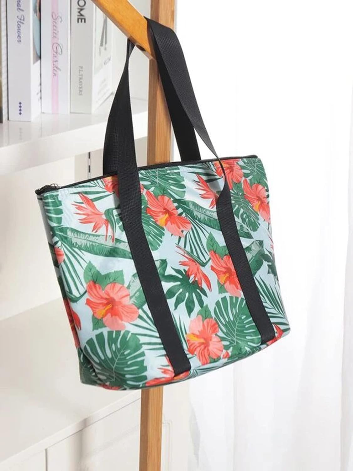 Reusable Linen Lunch Bag with Aluminum Foil