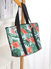 Reusable Linen Lunch Bag with Aluminum Foil