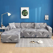 2 Pcs Universal Sectional 140 Gsm Sofa Covers L- Shape (185-230 cm)