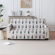 Mughal Series Anti-Slip Sofa Cover Mat with Pocket – Polyester Couch Protector(Shalimar Garden)
