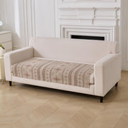 Medina Luxury Sofa Mat Beige Premium Chenille Fabric