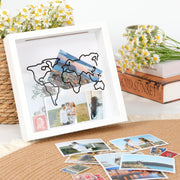 Travel Adventure Archive Shadow Box for Memories