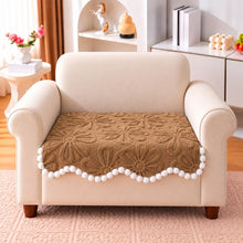 Kinaara Luxury Chenille Sofa Mat - Tan