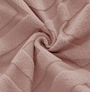 Stretchy Universal Jacquard Fabric Diamond Texture 220 GSM Chair Cover-Pink