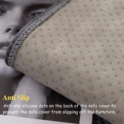 Luxury Waterproof Sofa Cover 1/2/3/4/5 Seater (Charcoal)