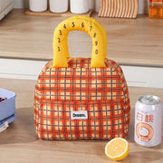 Insulated Lunch Bag with Front Pocket for Men & Women