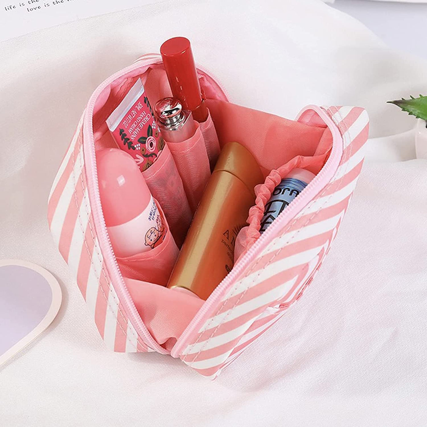 Makeup Bag Lazy Cosmetic Bag Travel Toiletry Bag