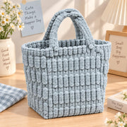Plushy Velvet Insulated Lunch Bag 9.7L