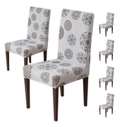 Elastic Chair Cover Stretch Removable Washable (Bronze Chakra)