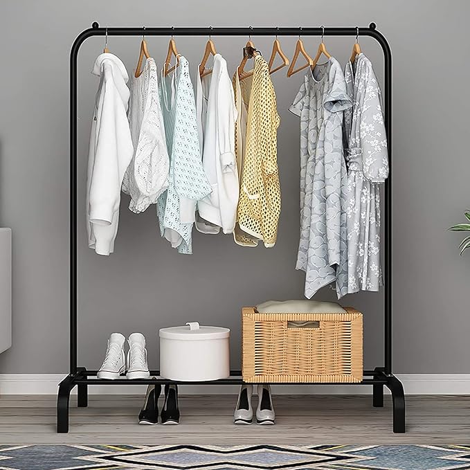 Garment Rack Freestanding Hanger Single Pole (110cm)