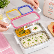 Ben-to-GO 304 Stainless Steel Lunch Box 3 Grid